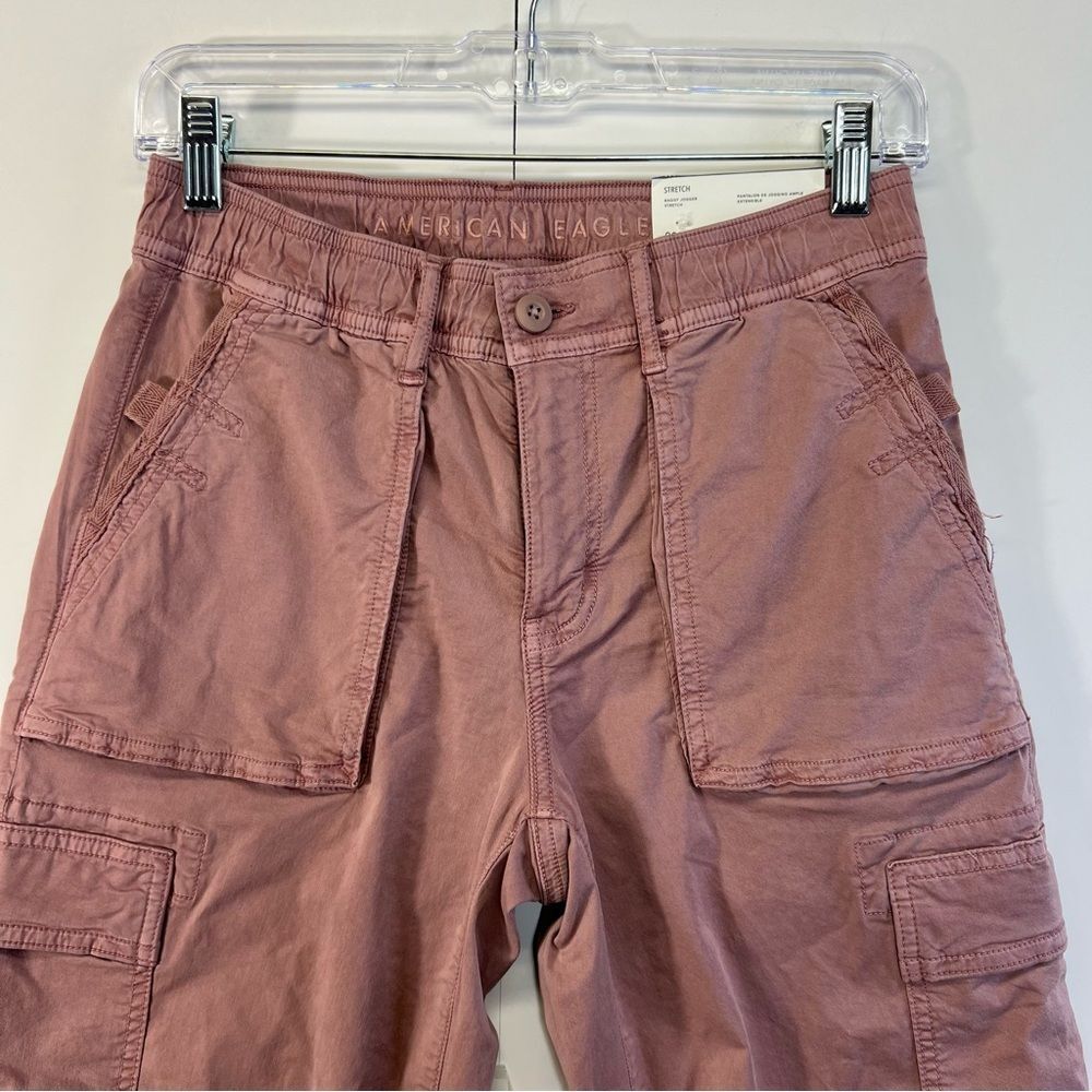 Nwt American Eagle Baggy Jogger Stretch Cargo Size 000 REGULAR
HIGH RISE - Picture 11 of 15